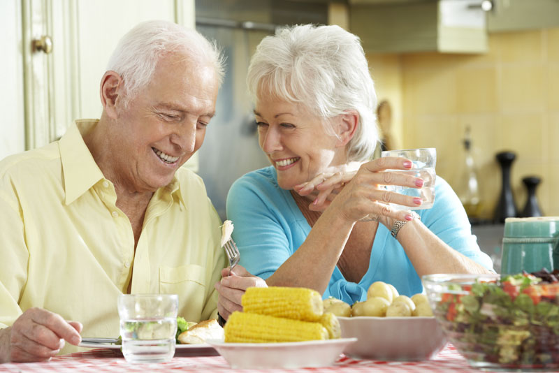 dental patients eating after a dental implant procedure